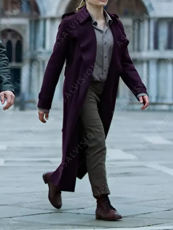 Rebecca Ferguson Mission Impossible 7 Part 1 2023 Ilsa Faust Trench Coat