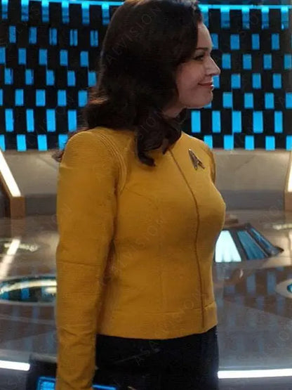 Rebecca Romijn Star Trek Discovery Number One Jacket