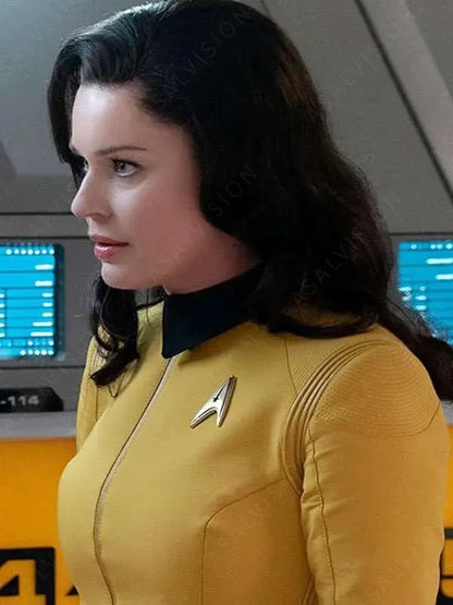 Rebecca Romijn Star Trek Discovery Number One Yellow Jacket