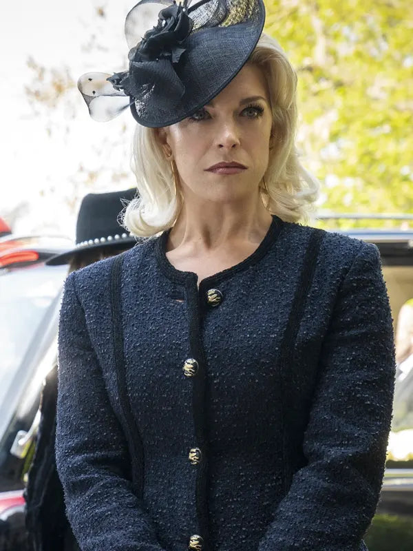 Rebecca Welton Ted Lasso Long Black Coat