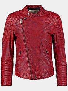 Men's Red Leather Jackets