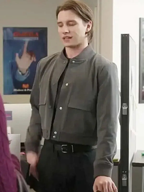 Return to Office 2025 Kevin Grey Bomber Jacket
