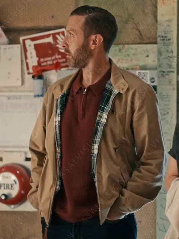 Richard Manners TV Series Geek Girl 2024 Tim Downie Light Brown Cotton Jacket