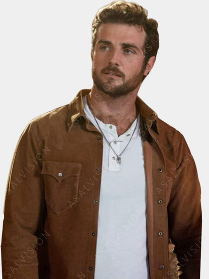 Ride 2023 Cash McMurray Brown Suede Jacket
