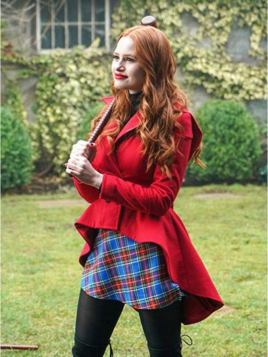 Riverdale Madelaine Petsch Red Coat