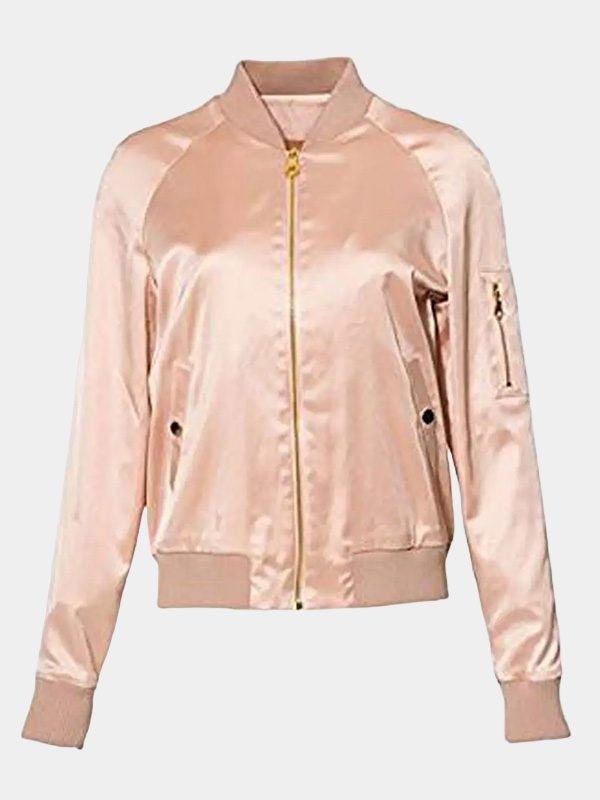 Riverdale Tennis Team Pink Varsity Jacket