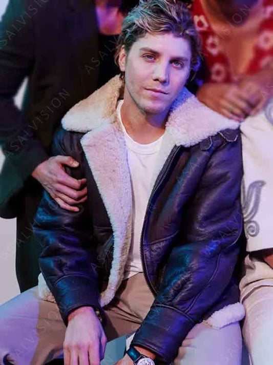 Road House 2024 Billy Shearling Leather Jacket