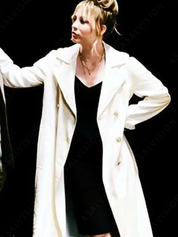 Role Play 2024 Emma Brackett White Wool Coat
