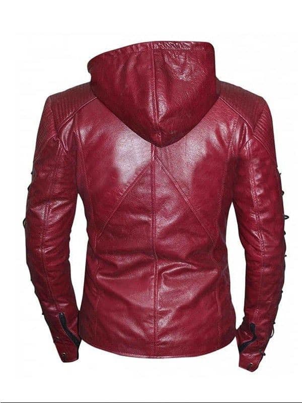 Roy Harper Arrow Season 3 Colton Haynes Leather Jacket