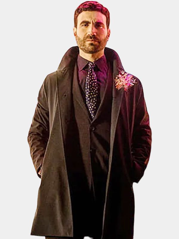 Roy Kent Ted Lasso Black Coat