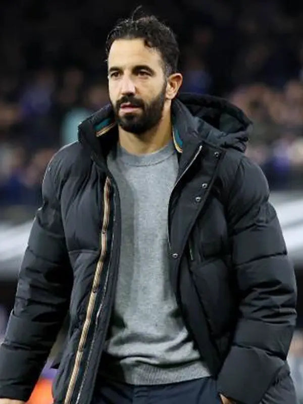 Ruben Amorim Liverpool FC v Manchester United FC Puffer Jacket