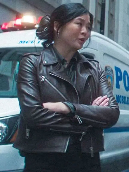 Ruibo Qian Daredevil Born Again 2025 Leather Jacket