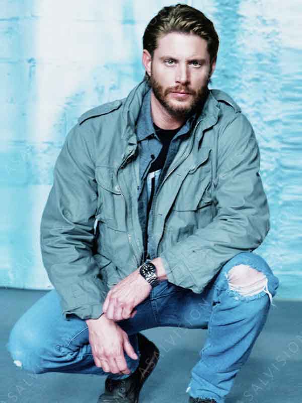 Russell Shaw TV Series Tracker 2024  Jensen Ackles Green Jacket