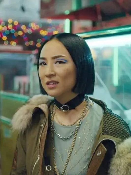 Russian Doll Greta Lee Fur Jacket