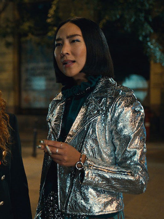 Russian Doll Maxine Silver Jacket