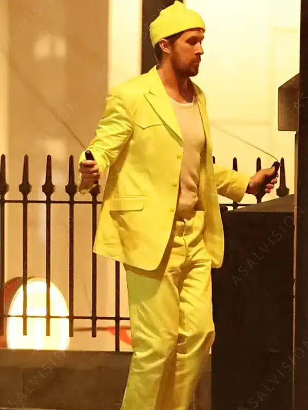 Ryan Gosling 2024 Colt Seavers Yellow Blazer