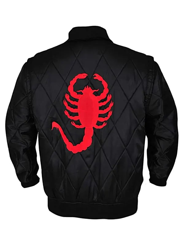 Ryan Gosling Bomber Quilted Jacket