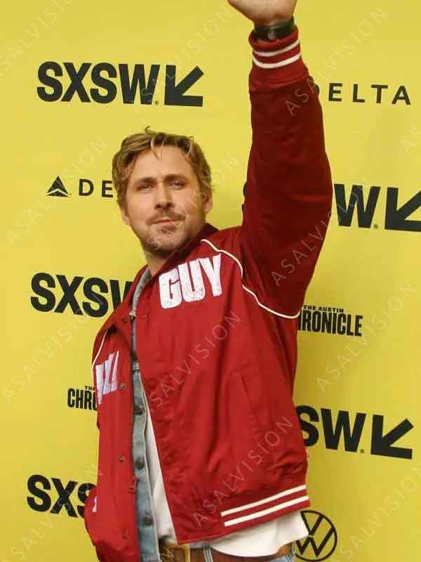 Ryan Gosling SXSW The Fall Guy Film Bomber Jacket