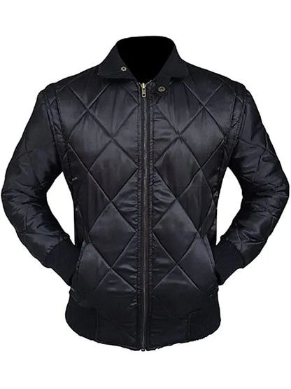 Ryan Gosling Scorpion Bomber Quilted Jacket