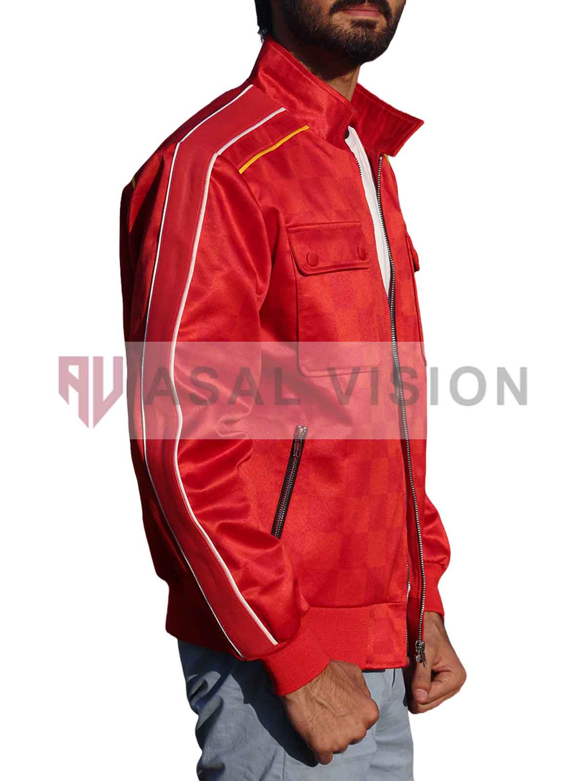 Ryan Gosling The Fall Guy 2024 Colt Seavers Red Jacket