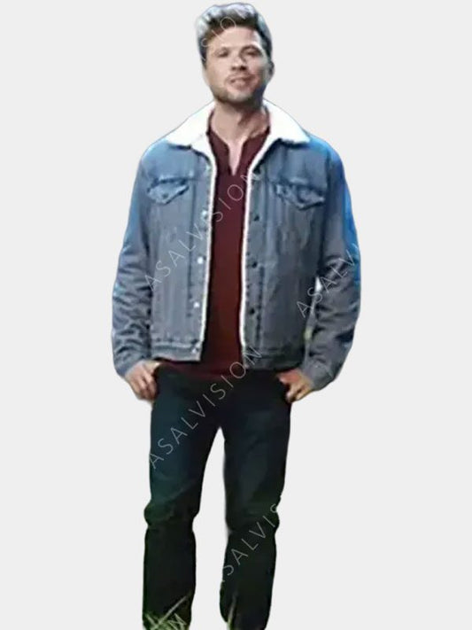 Ryan Phillippe Big Sky Denim Sherpa Jacket