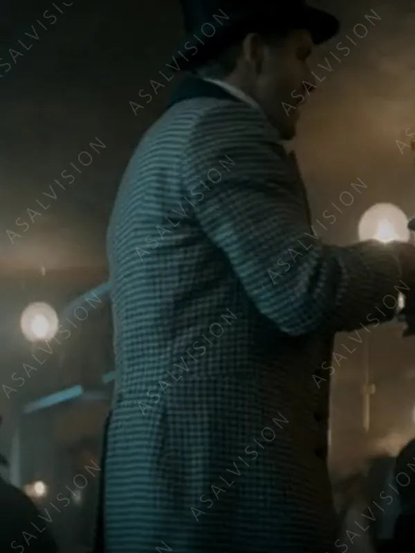 Ryan Reynolds Spirited 2022 Clint Briggs Printed Coat