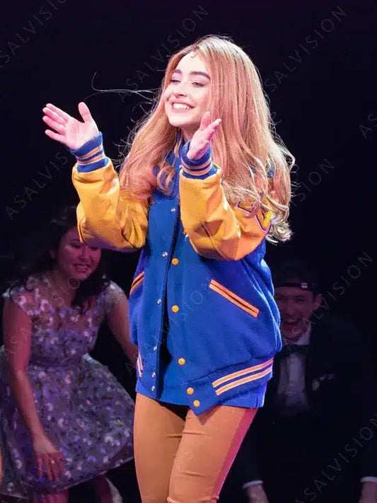 Sabrina Carpenter Mean Girls On Broadway Varsity Jacket