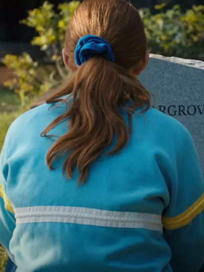 Sadie Sink Blue Jacket