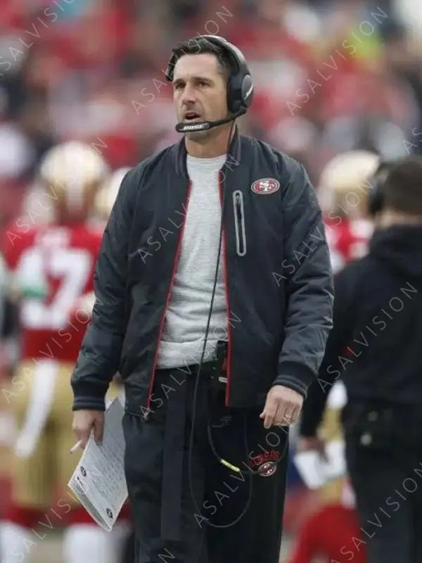 San Francisco 49ers Bomber Satin Jacket