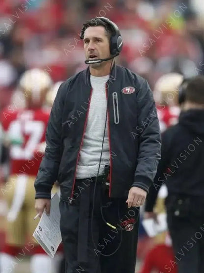 San Francisco 49ers Bomber Satin Jacket