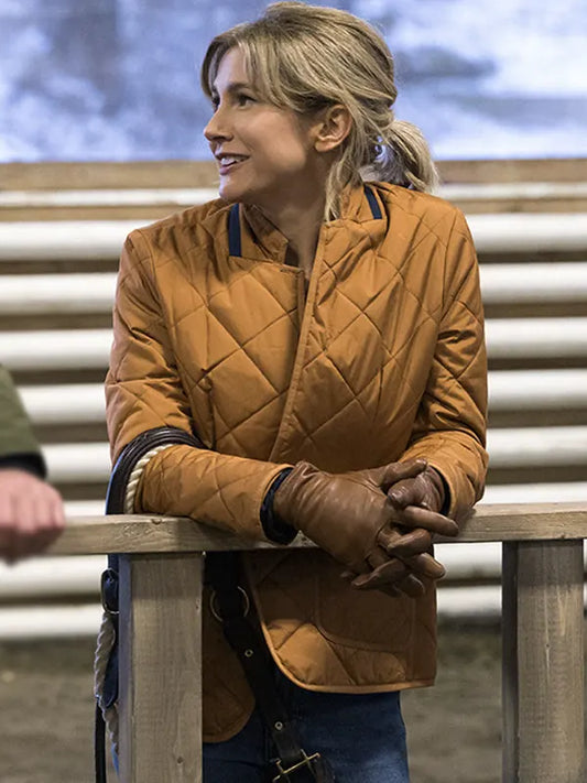 Sarah Allen FBI Most Wanted Brown Jacket