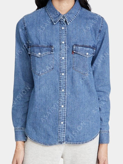 Sarah Gunning Midnight Mass Denim Jacket