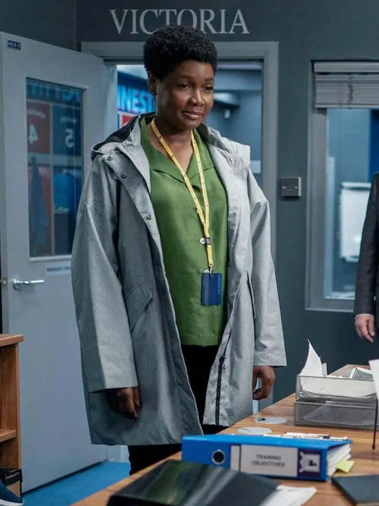 Sarah Niles Ted Lasso Season 2 Grey Coat