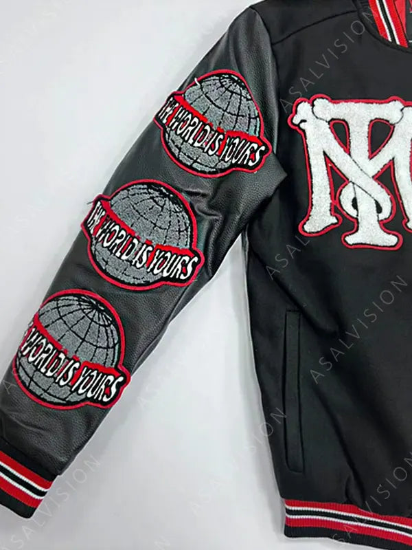 Scarface The Varsity Bomber Letterman Jacket