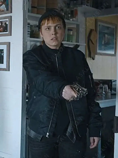 Scout Backus The Instigators 2024 Colani Black Bomber Jacket