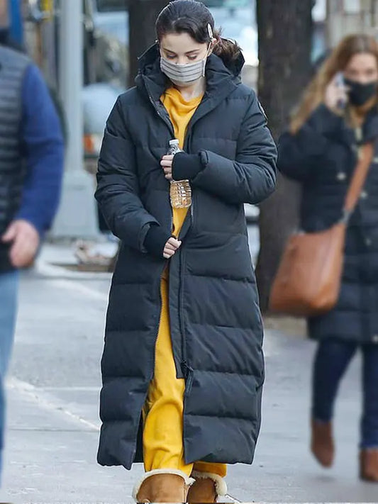 Selena Gomez Only Murders In The Building Puffer Coat