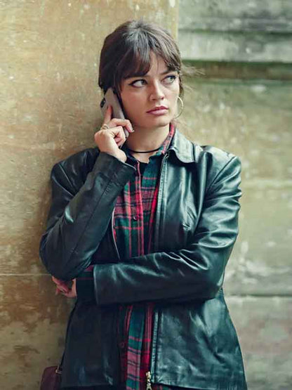 Sex Education Season 4 Maeve Wiley Leather Jacket