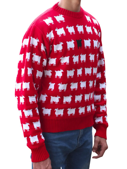 Sheep Cardigan Sweater