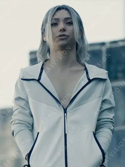Shuntaro Chishiya Alice in Borderland S02 Nijiro Murakami White Hoodie