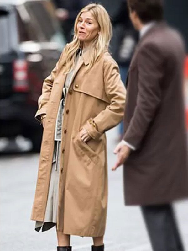 Sienna Miller Anatomy of a Scandal Sophie Whitehouse Trench Coat