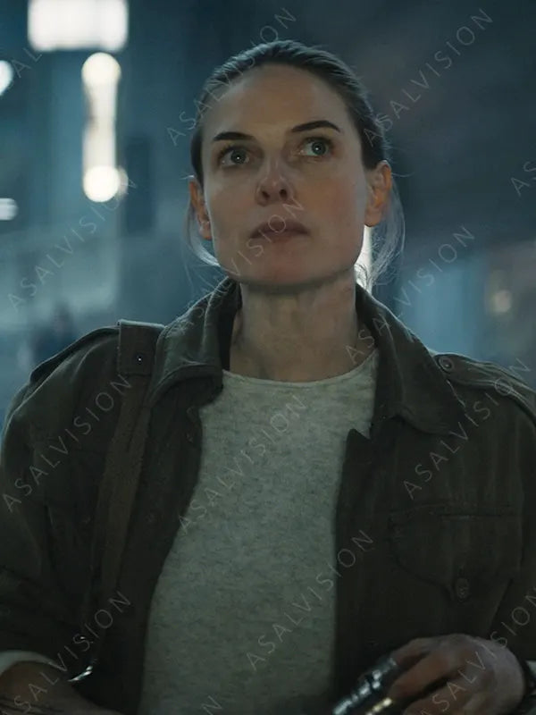 Silo 2023 Rebecca Ferguson Green Jacket