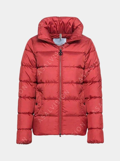 Sky High 2023 Rosa Red Puffer Jacket