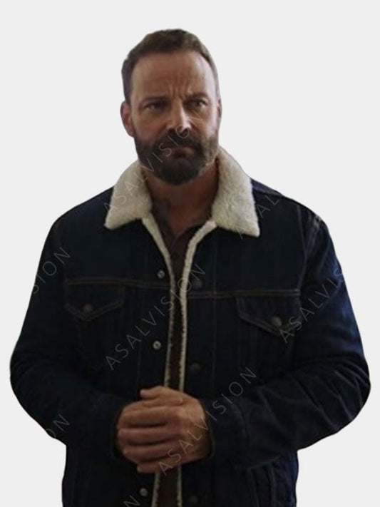 Sniper Rogue Mission Ryan Robbins Denim Sherpa Jacket