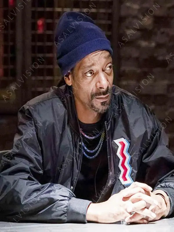 Snoop Dogg Law & Order Special Victims Unit Banks Black Jacket
