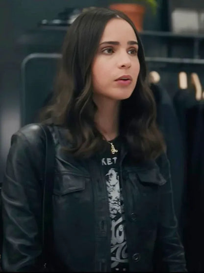 Sofia Carson The Life List Leather Jacket