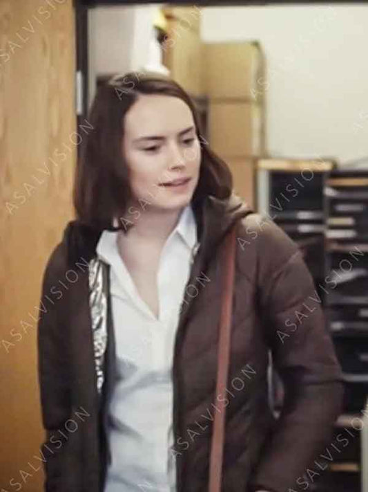 Sometimes I Think About Dying Fran Brown Puffer Coat