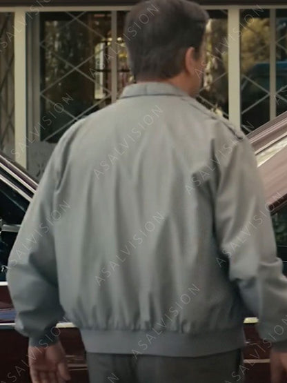 Sonny Vaccaro Air 2023 Matt Damon Grey Bomber Jacket