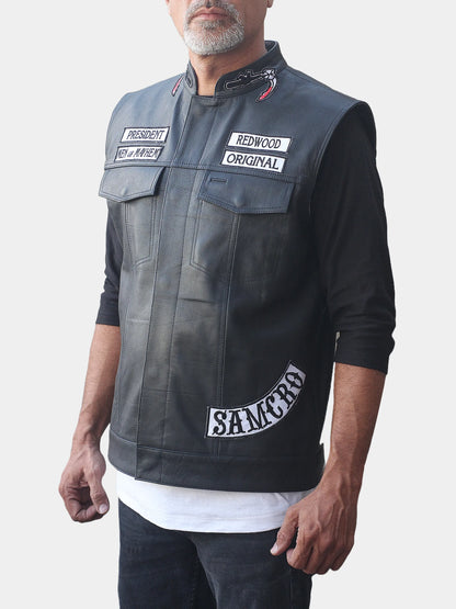 Sons of Anarchy Motorcycle Leather Vest