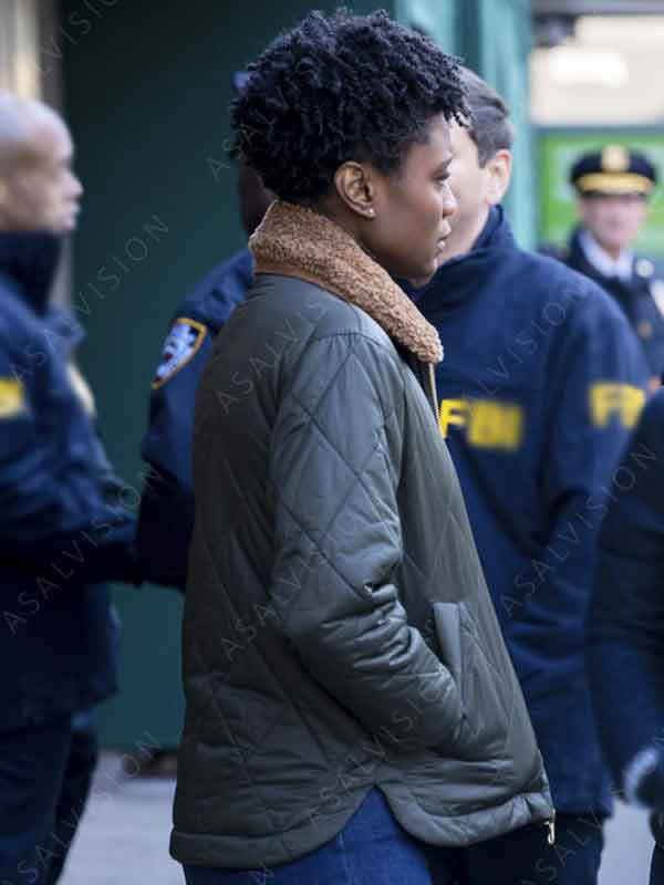 Special Agent Tiffany Wallace TV Series FBI S06 Quilted Jacket