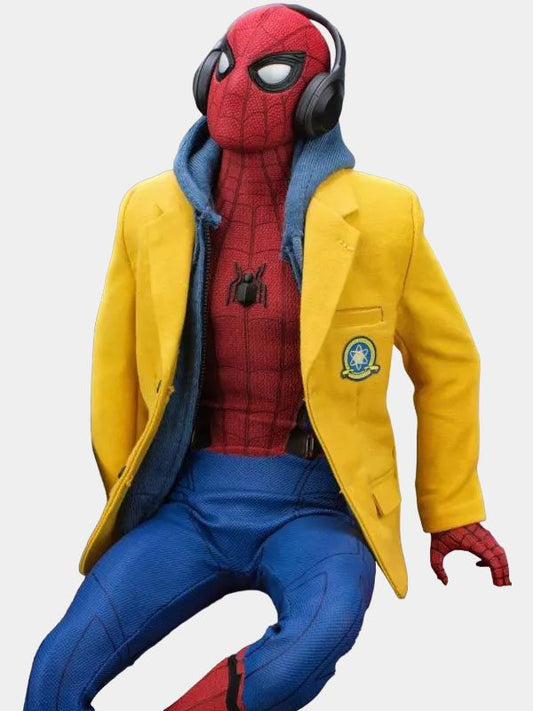Spiderman Homecoming Peter Parker Yellow Blazer